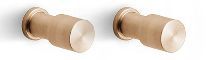 Formani PIET BOON PB20 set van 2 haken 20mm - PVD licht brons