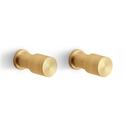 PIET BOON PB20 set van 2 haken 20mm - PVD mat goud