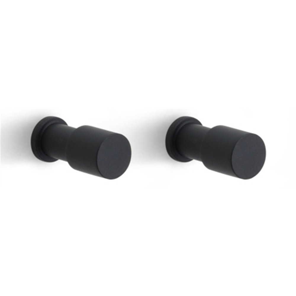 PIET BOON PB20 set van 2 haken 20mm - PVD mat zwart