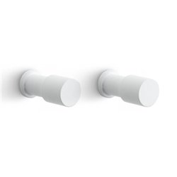 PIET BOON PB20 set van 2 haken 20mm - wit