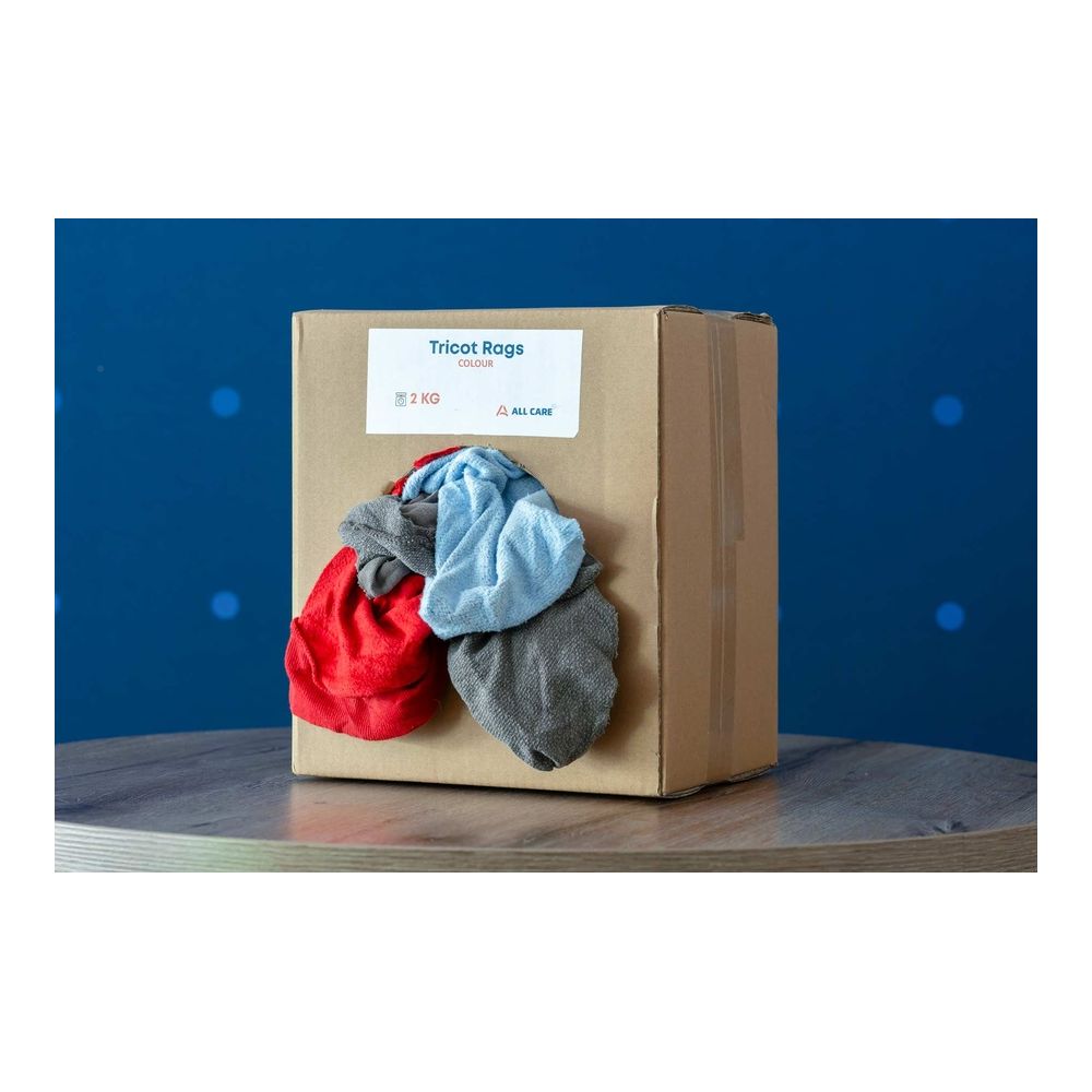 Poetslappen interlock gekleurd 10kg in doos (Sweatshirts & T-shirts)