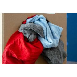 Poetslappen interlock gekleurd 10kg in doos (Sweatshirts & T-shirts)