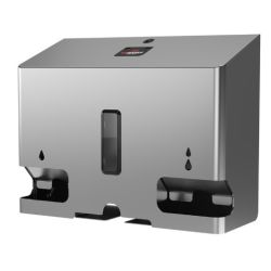 SanTRAL dispenser voor tampons en maandverband - RVS
